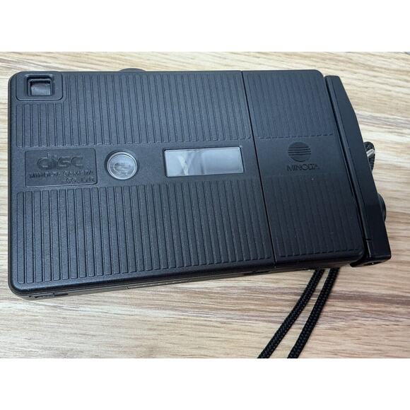 Minolta Disc-7 SELFIE MIRROR Compact Disc Film Camera Untested‎ With Manual - Picture 8 of 8